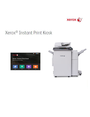 spec sheet, Instant Print Kiosk, Xerox, Connex Systems