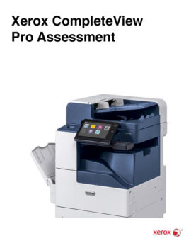 CompleteView Pro, Assessment, Xerox, Connex Systems