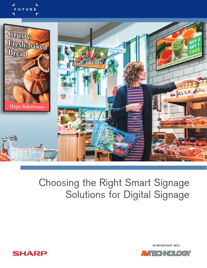 Sharp, Choosing The Right Smart Signage Solutions For Digital Signage, Connex Systems